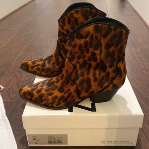 Schutz Genuine Calf Hair Boot 8.5